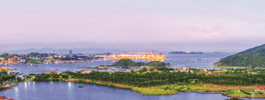     大亞灣石化區(qū)夜景。（資料圖片）