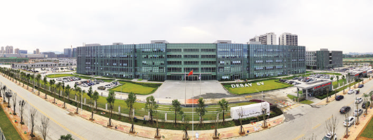     落戶惠南科技園的德賽西威。 惠州日報記者王建橋 攝