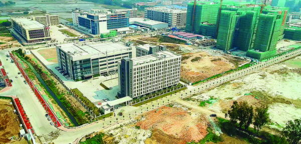     東江灣產(chǎn)業(yè)園項目加快建設(shè)。