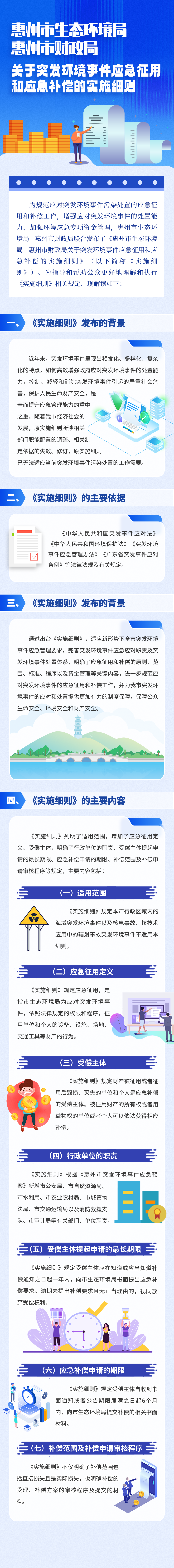《惠州市生態環境局 惠州市財政局關于突發環境事件應急征用和應急補償的實施細則》.png